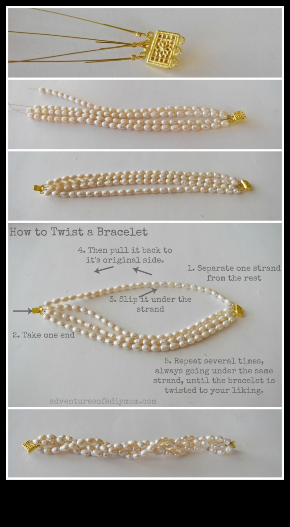 פנינים נוצצות: האיר את צעדיך עם צמידי פנינה