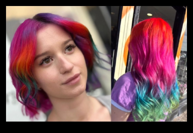 קורן בקשת: תסרוקות קצרות לספקטרום נועז