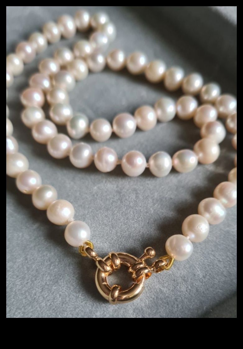 אוצרות נצחיים: תקשט את עצמך בפנינים אלגנטיות