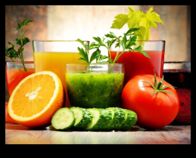 יומני ניקוי רעלים: צאו למסע לבריאות עם מיצי ירקות מנקים