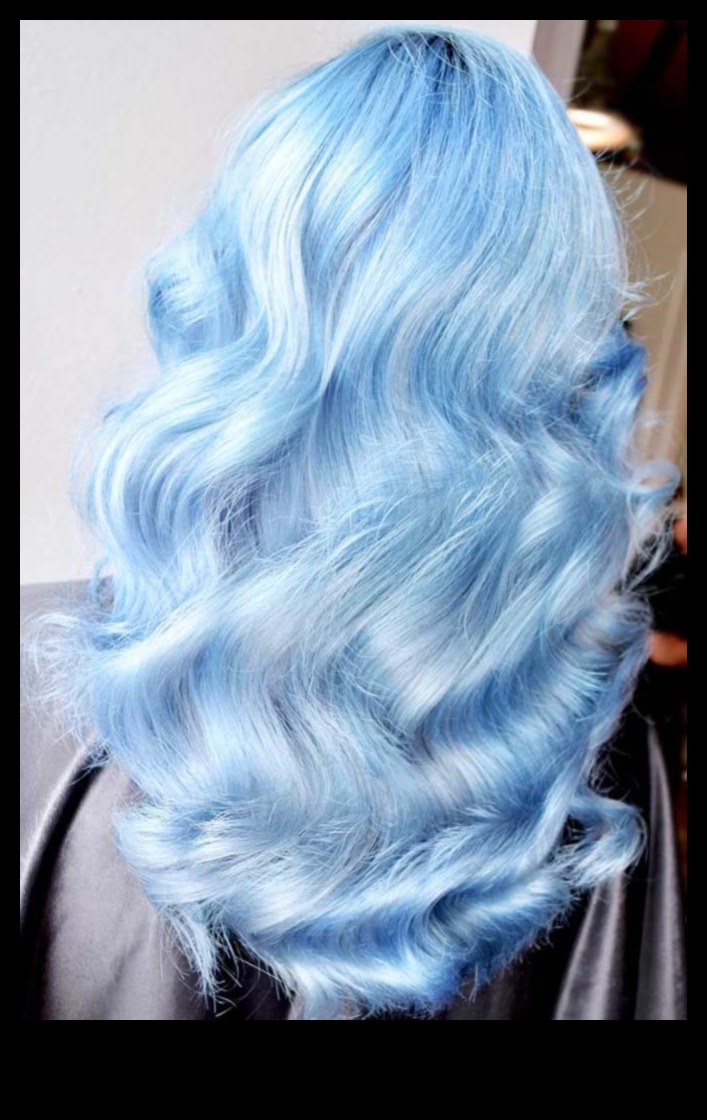 זוהר קרחוני: רעיונות לצבע שיער כחול מגניב וקפוא לחורף
