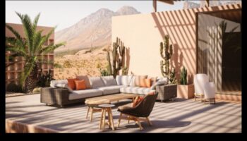 Blossom Bliss: חשיפת נוחות בטרנדים של ריהוט גן