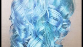 זוהר קרחוני: רעיונות לצבע שיער כחול מגניב וקפוא לחורף