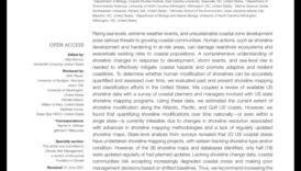 קו החוף A Shifting Frontier 4 חופים בפוקוס II: גילוי מחדש של מופלאות החוף והחוף